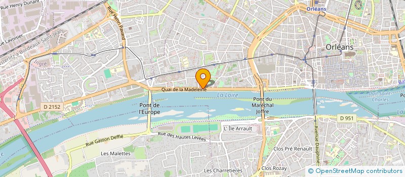 localisation de l'entreprise MONSIEUR FRANCOIS POISSON  ORLEANS