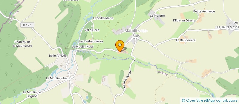 localisation de l'entreprise MONSIEUR FRANCOIS POIVRE à MAROLLES-LES-BUIS