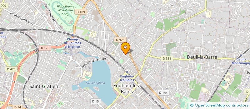 localisation de l'entreprise MONSIEUR FRANCOIS POLI à ENGHIEN-LES-BAINS