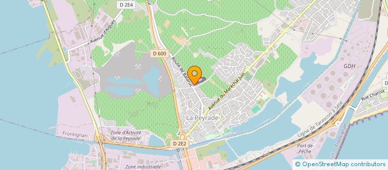 localisation de l'entreprise MONSIEUR FRANCOIS PONCE à FRONTIGNAN