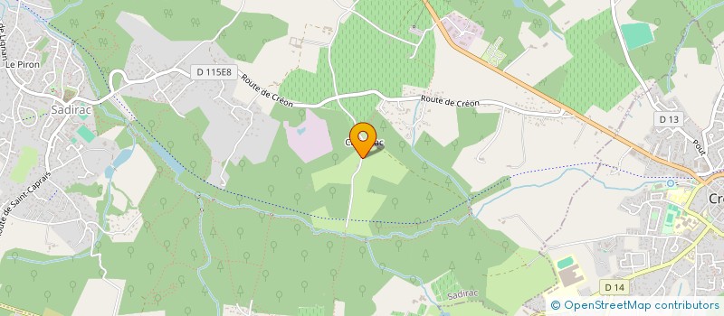 localisation de l'entreprise MONSIEUR FRANCOIS PORTAIL  SADIRAC