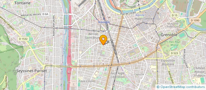 localisation de l'entreprise MONSIEUR FRANCOIS POTHIEUX  GRENOBLE