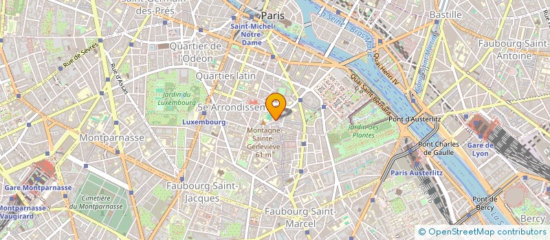 localisation de l'entreprise MONSIEUR FRANCOIS POTONET  PARIS