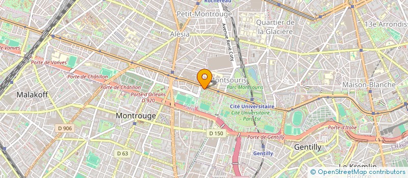 localisation de l'entreprise MONSIEUR FRANCOIS POUJAUD  PARIS