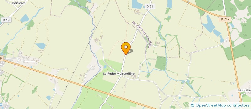 localisation de l'entreprise MONSIEUR FRANCOIS POUPEAU  BERNARD (LE)