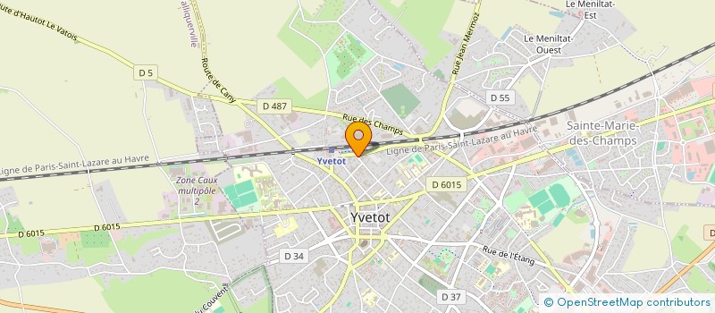 localisation de l'entreprise MONSIEUR FRANCOIS POUSSEUR à YVETOT