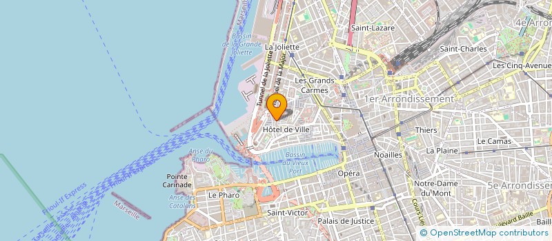 localisation de l'entreprise MONSIEUR FRANCOIS POZIN à MARSEILLE