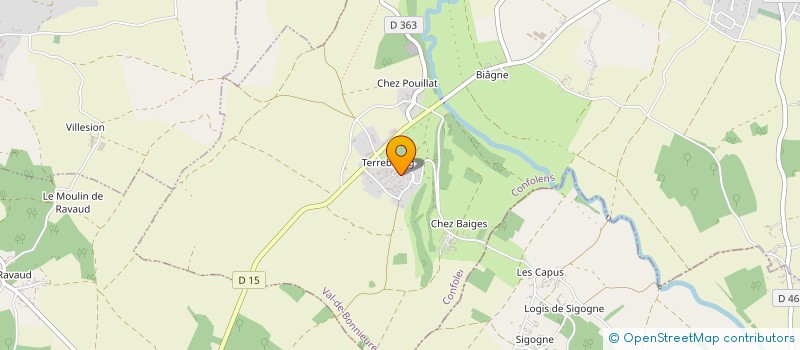localisation de l'entreprise MONSIEUR FRANCOIS PRADIGNAC à VAL-DE-BONNIEURE