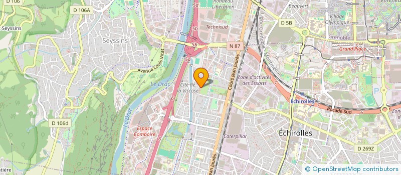 localisation de l'entreprise MONSIEUR FRANCOIS PRADOURAT  ECHIROLLES