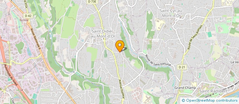 localisation de l'entreprise MONSIEUR FRANCOIS PRATS à SAINT-DIDIER-AU-MONT-D'OR