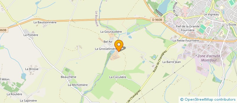 localisation de l'entreprise MONSIEUR FRANCOIS PREAULT à POUZAUGES
