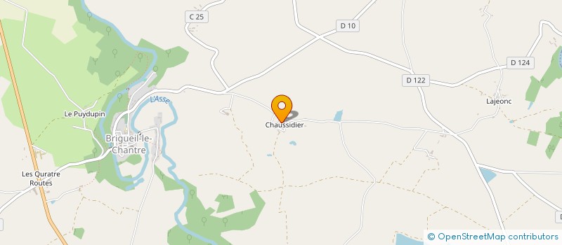 localisation de l'entreprise MONSIEUR FRANCOIS PREPIN  BRIGUEIL-LE-CHANTRE