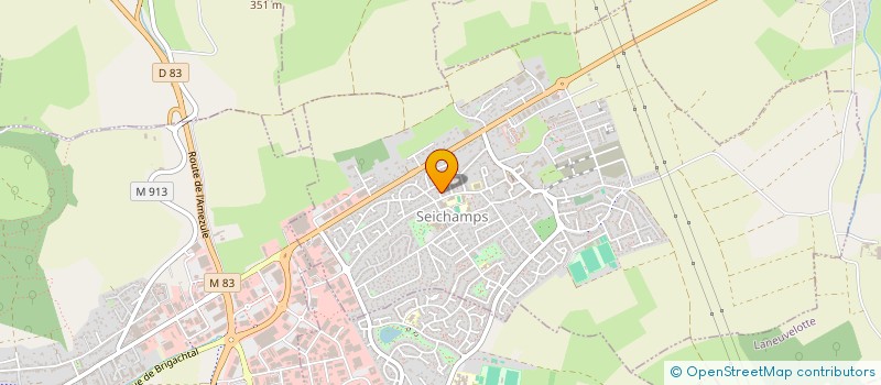 localisation de l'entreprise MONSIEUR FRANCOIS PREVOT  SEICHAMPS