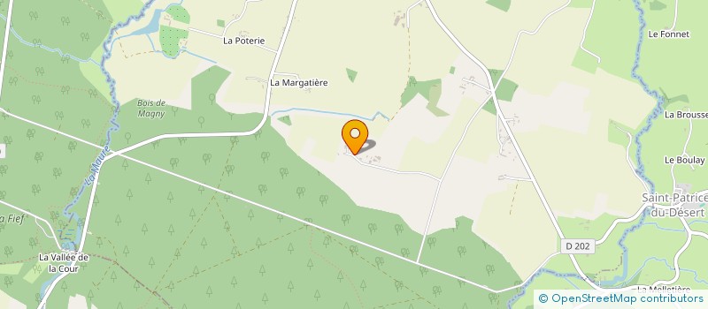 localisation de l'entreprise MONSIEUR FRANCOIS PROD'HOMME à MAGNY-LE-DESERT