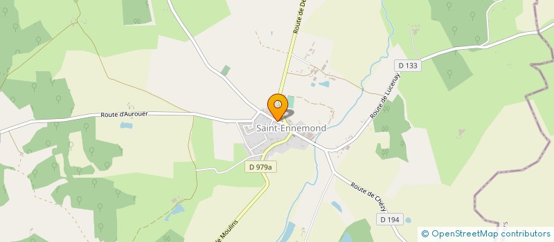 localisation de l'entreprise MONSIEUR FRANCOIS PURZEAU  SAINT-ENNEMOND