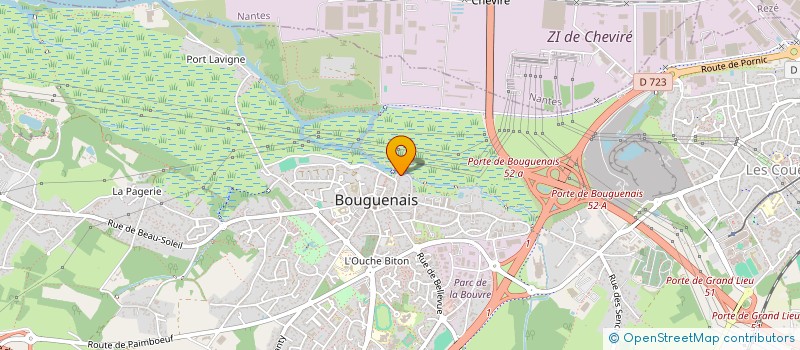 localisation de l'entreprise MONSIEUR FRANCOIS QUAIRE à BOUGUENAIS