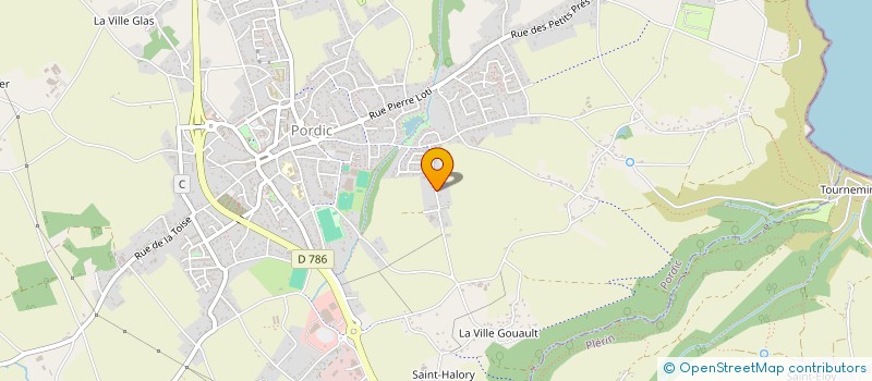 localisation de l'entreprise MONSIEUR FRANCOIS QUEHE  PORDIC