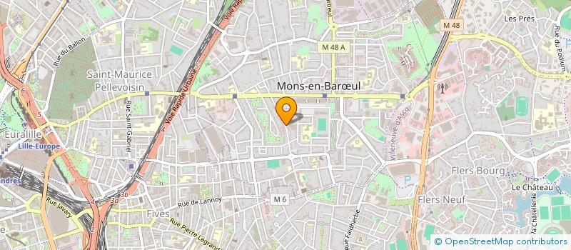 localisation de l'entreprise MONSIEUR FRANCOIS QUELLEC  MONS-EN-BARUL