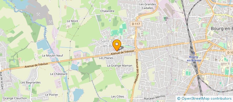 localisation de l'entreprise MONSIEUR FRANCOIS QUENTIN  BIZIAT