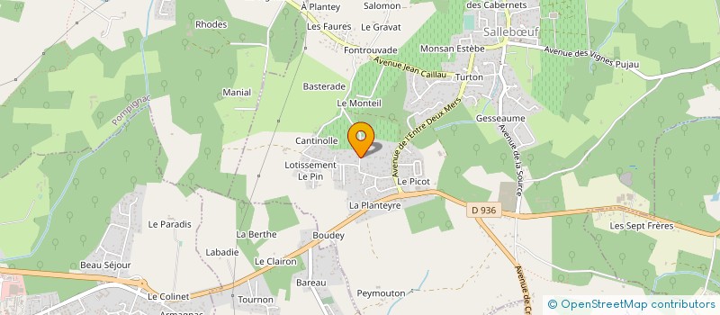 localisation de l'entreprise MONSIEUR FRANCOIS QUEURY  SALLEBUF