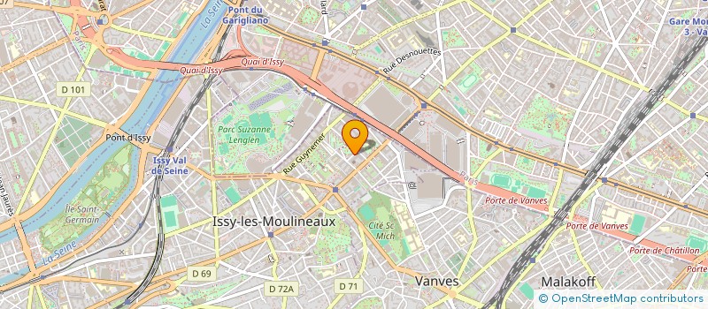 localisation de l'entreprise MONSIEUR FRANCOIS RABANT à ISSY-LES-MOULINEAUX
