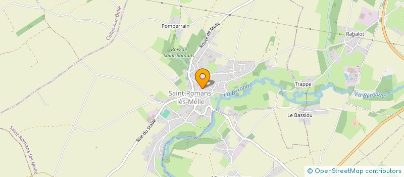 localisation de l'entreprise MONSIEUR FRANCOIS RABANY  SAINT-ROMANS-LES-MELLE