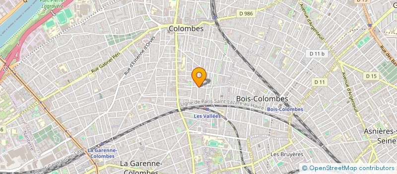 localisation de l'entreprise MONSIEUR FRANCOIS RABASTE à COLOMBES