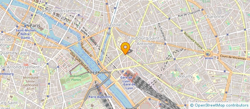 localisation de l'entreprise MONSIEUR FRANCOIS RABION  PARIS