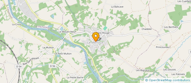 localisation de l'entreprise MONSIEUR FRANCOIS RAFFIN à LE MENOUX