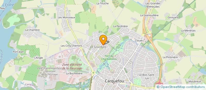 localisation de l'entreprise MONSIEUR FRANCOIS RAGER à CARQUEFOU