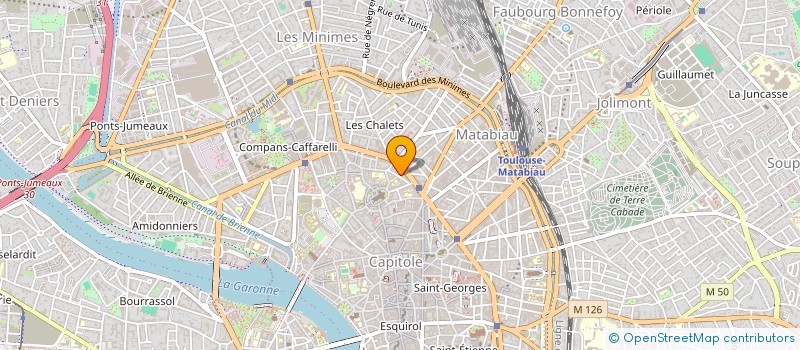 localisation de l'entreprise MONSIEUR FRANCOIS RAMAZ à TOULOUSE