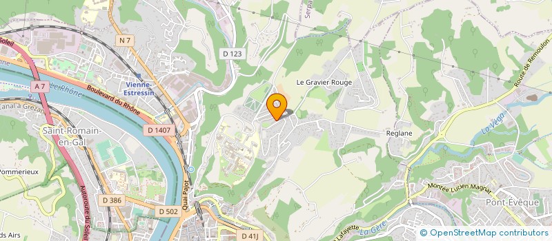 localisation de l'entreprise MONSIEUR FRANCOIS RAMET à LYON