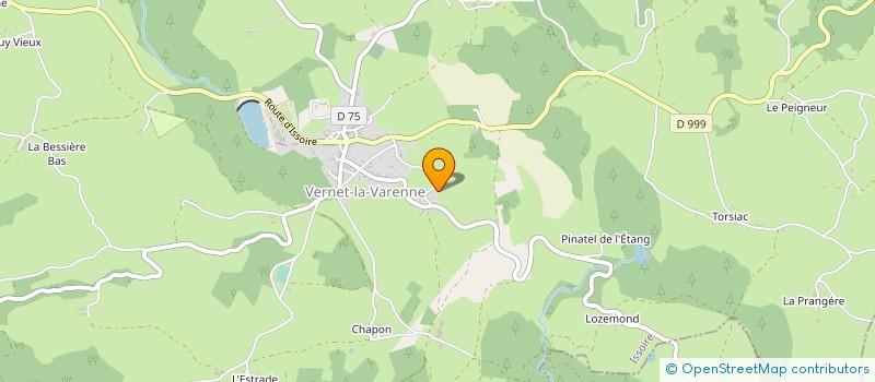 localisation de l'entreprise MONSIEUR FRANCOIS RANVIAL  LE VERNET-CHAMEANE