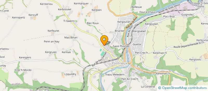 localisation de l'entreprise MONSIEUR FRANCOIS RAOUL à PLOEZAL