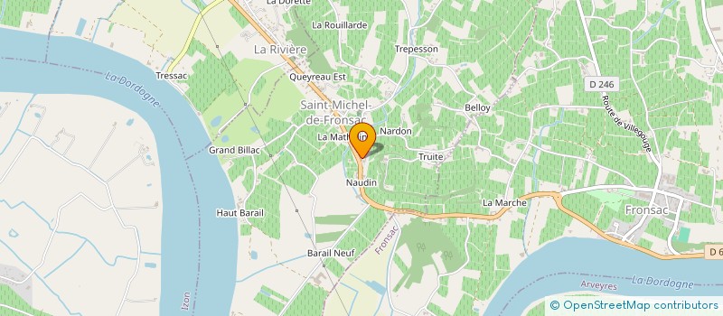 localisation de l'entreprise MONSIEUR FRANCOIS RAOUS  LA RIVIERE