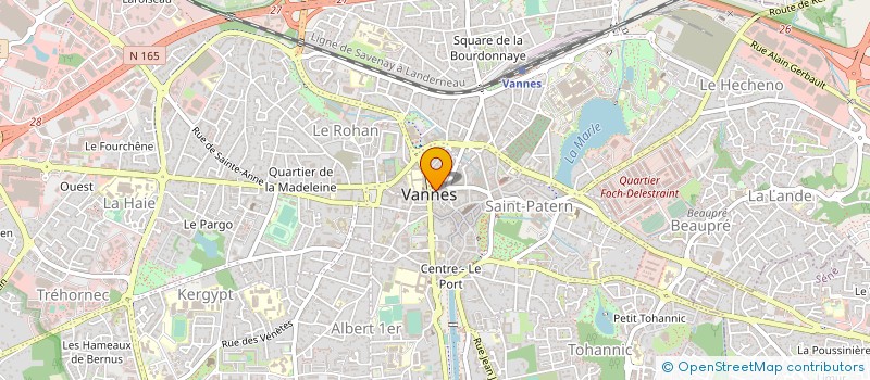 localisation de l'entreprise MONSIEUR FRANCOIS RAULO à VANNES