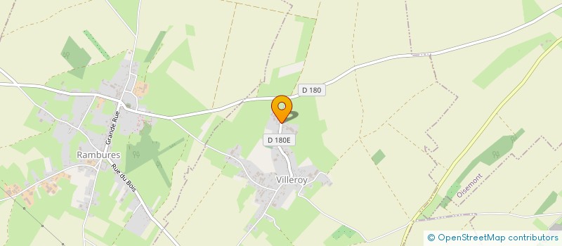 localisation de l'entreprise MONSIEUR FRANCOIS RAUX  VILLEROY
