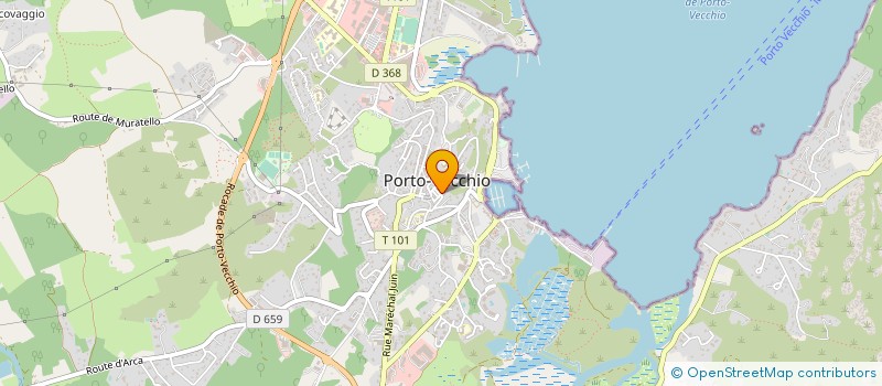 localisation de l'entreprise MONSIEUR FRANCOIS RAYMOND à PORTO-VECCHIO