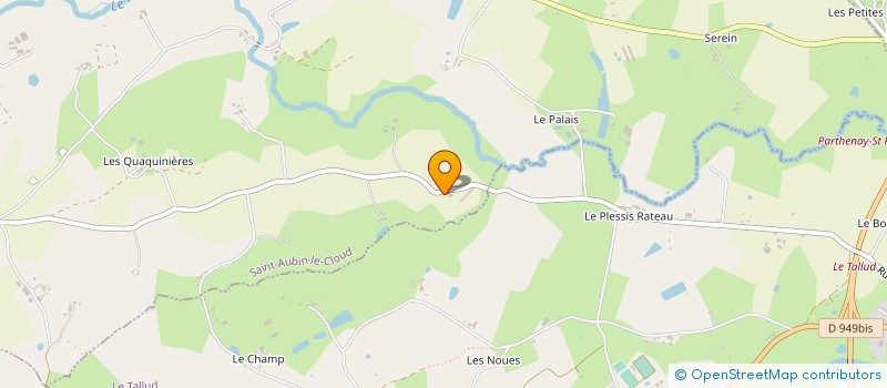 localisation de l'entreprise MONSIEUR FRANCOIS RAYMOND à SAINT-AUBIN-LE-CLOUD