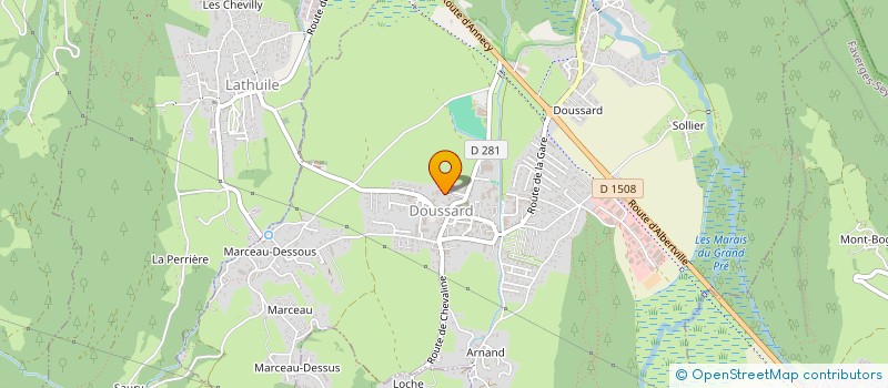 localisation de l'entreprise MONSIEUR FRANCOIS RAYNAL  DOUSSARD