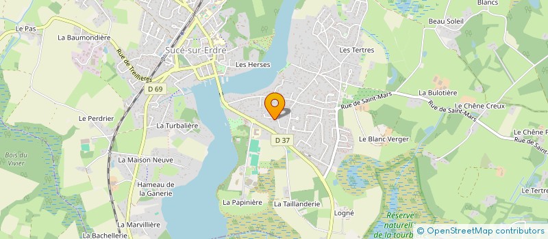 localisation de l'entreprise MONSIEUR FRANCOIS RAYNEAU  SUCE-SUR-ERDRE