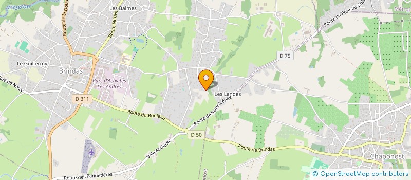 localisation de l'entreprise MONSIEUR FRANCOIS REA à BRINDAS