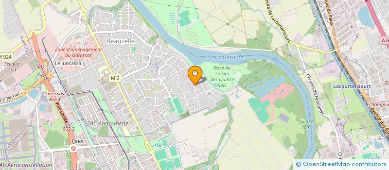 localisation de l'entreprise MONSIEUR FRANCOIS REBOUL  BEAUZELLE