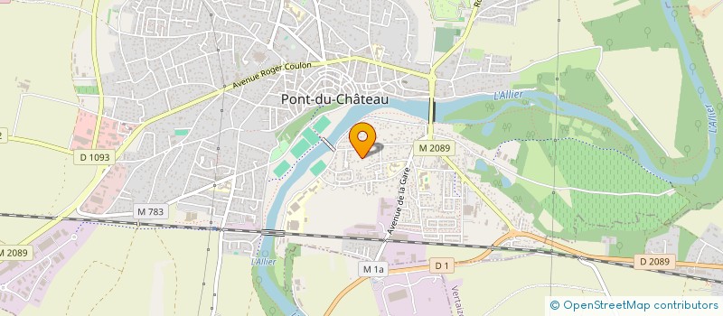 localisation de l'entreprise MONSIEUR FRANCOIS REGIS ANTOI VIVIER  PONT-DU-CHATEAU