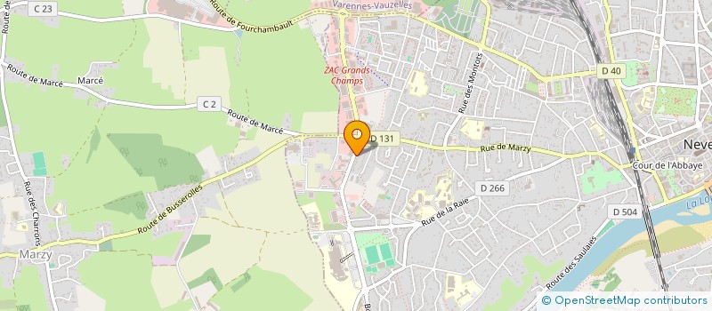 localisation de l'entreprise MONSIEUR FRANCOIS-REGIS BONNET à NEVERS