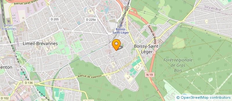 localisation de l'entreprise MONSIEUR FRANCOIS-REGIS CHAUDANSON à BOISSY-SAINT-LEGER