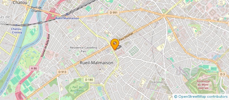 localisation de l'entreprise MONSIEUR FRANCOIS REGIS JAMINET à RUEIL-MALMAISON