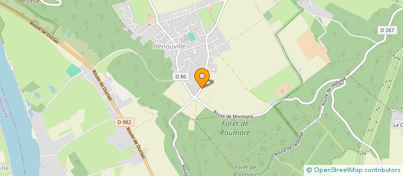 localisation de l'entreprise MONSIEUR FRANCOIS-REGIS REVILLION  HENOUVILLE