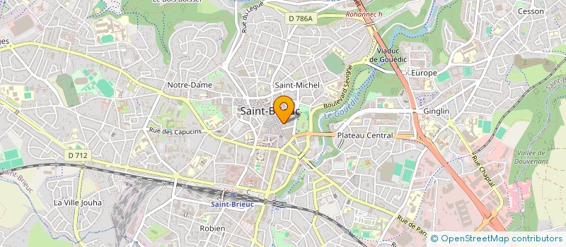 localisation de l'entreprise MONSIEUR FRANCOIS RENARD à SAINT-BRIEUC