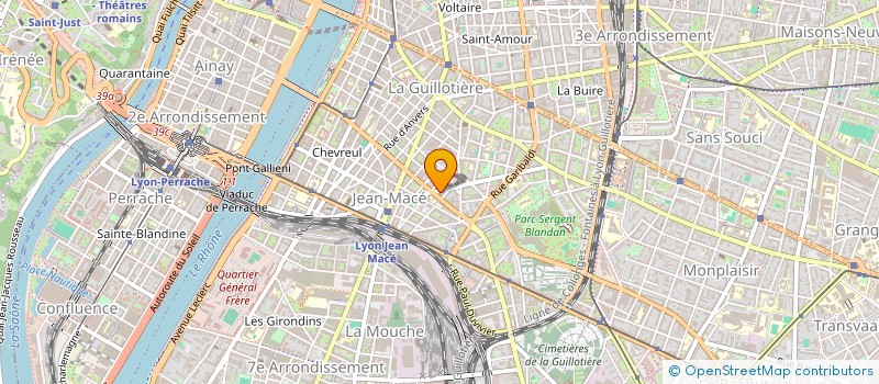 localisation de l'entreprise MONSIEUR FRANCOIS RENARD  LYON